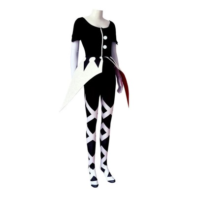 Hazbin Hotel Season 2 Camilla Black Crown Pattern Cosplay Costume Halloween Carnival Outfit