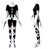 Hazbin Hotel Season 2 Camilla Black Crown Pattern Cosplay Costume Halloween Carnival Outfit