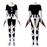 Hazbin Hotel Season 2 Camilla Black Crown Pattern Cosplay Costume Halloween Carnival Outfit