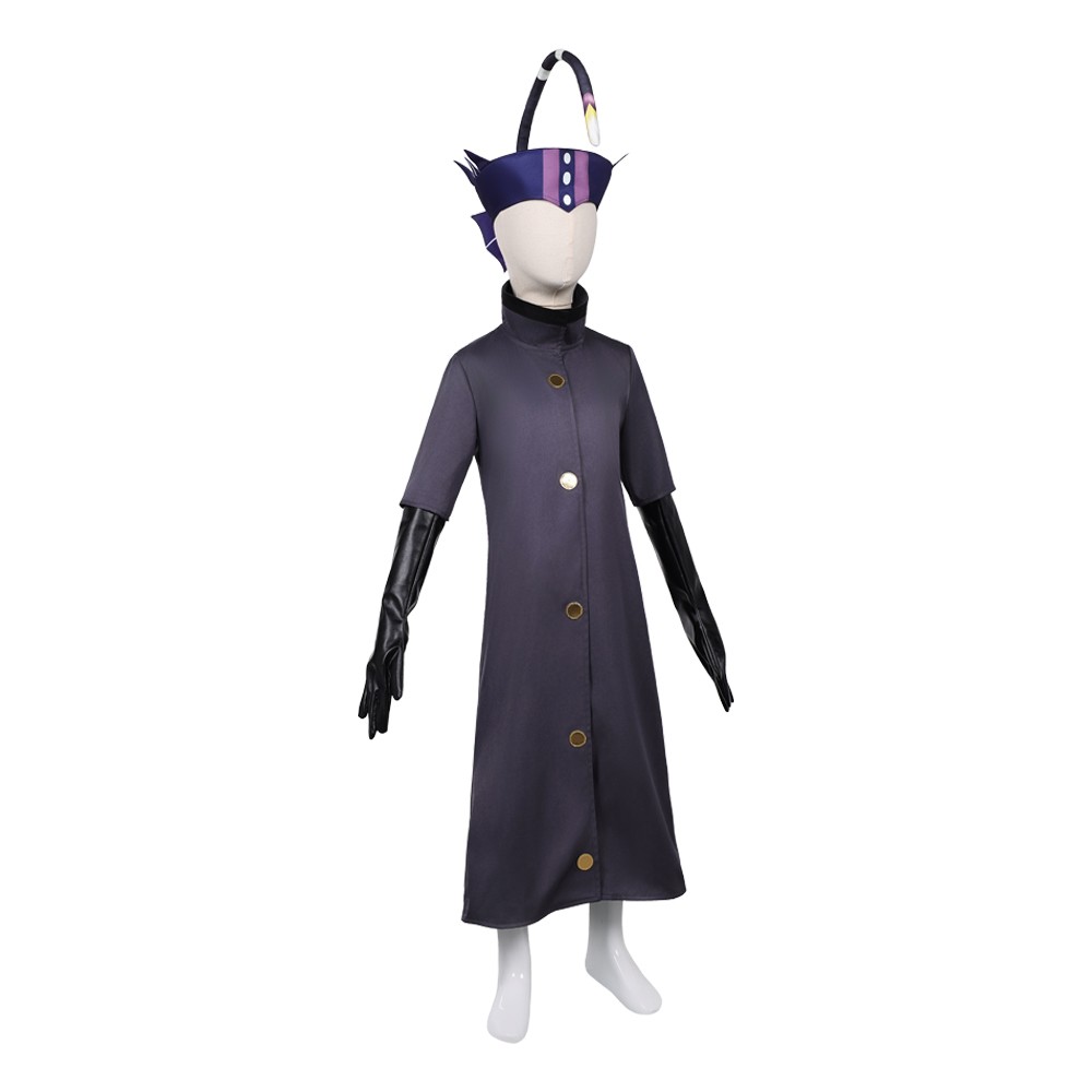 Hazbin Hotel Season 2 Baxter Kids Children Fullset Party Cosplay Costume Halloween Carnival Outfit