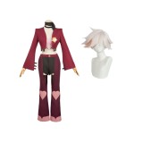 Hazbin Hotel Season 2 Angel Dust Rose Red Cosplay Costume Halloween Carnival Outfit