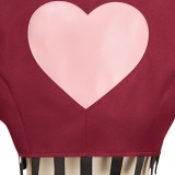 Hazbin Hotel Season 2 Angel Dust Rose Red Cosplay Costume Halloween Carnival Outfit