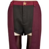 Hazbin Hotel Season 2 Angel Dust Rose Red Cosplay Costume Halloween Carnival Outfit