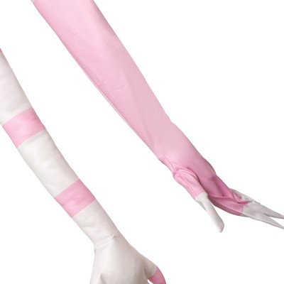 Hazbin Hotel Season 2 Angel Dust Pink White Milk Silk Cosplay Costume Halloween Carnival Outfit