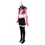 Hazbin Hotel Season 2 Angel Dust Pink Uniform Cosplay Costume Halloween Carnival Outfit