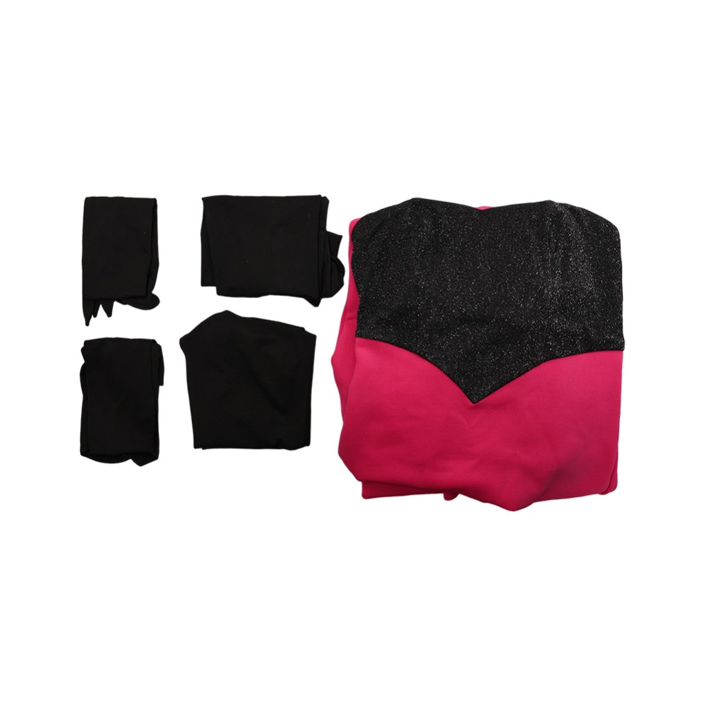 Hazbin Hotel Season 2 Angel Dust Pink Sequined Dress Cosplay Costume Halloween Carnival Outfit