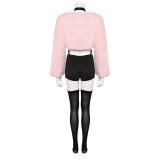 Hazbin Hotel Season 2 Angel Dust Pink Push Cosplay Costume Halloween Carnival Outfit