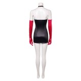 Hazbin Hotel Season 2 Angel Dust Long Gloves Black Dress Cosplay Costume Halloween Carnival Outfit