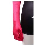 Hazbin Hotel Season 2 Angel Dust Long Gloves Black Dress Cosplay Costume Halloween Carnival Outfit
