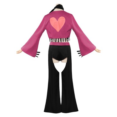 Hazbin Hotel Season 2 Angel Dust Cowboy Set Party Cosplay Costume Halloween Carnival Outfit