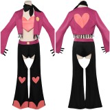 Hazbin Hotel Season 2 Angel Dust Cowboy Set Party Cosplay Costume Halloween Carnival Outfit