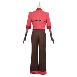 Hazbin Hotel Season 2 Alastor Red Uniform Cosplay Costume Halloween Carnival Outfit