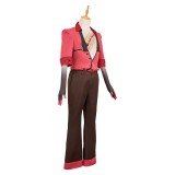 Hazbin Hotel Season 2 Alastor Red Uniform Cosplay Costume Halloween Carnival Outfit