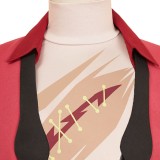 Hazbin Hotel Season 2 Alastor Red Uniform Cosplay Costume Halloween Carnival Outfit