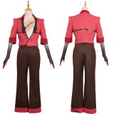Hazbin Hotel Season 2 Alastor Red Uniform Cosplay Costume Halloween Carnival Outfit