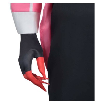 Hazbin Hotel Season 2 Alastor Don't You Forget Men Pink Suit Party Cosplay Costume Halloween Carnival
