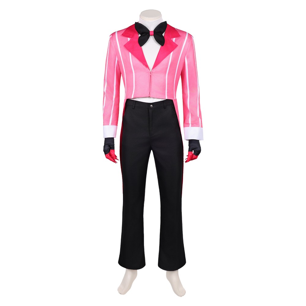 Hazbin Hotel Season 2 Alastor Cannibal Town Suit Party Cosplay Costume Halloween Carnival Outfit