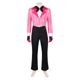 Hazbin Hotel Season 2 Alastor Cannibal Town Suit Party Cosplay Costume Halloween Carnival Outfit