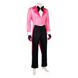 Hazbin Hotel Season 2 Alastor Cannibal Town Suit Party Cosplay Costume Halloween Carnival Outfit