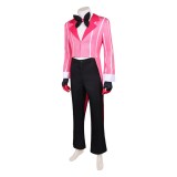 Hazbin Hotel Season 2 Alastor Cannibal Town Suit Party Cosplay Costume Halloween Carnival Outfit
