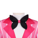 Hazbin Hotel Season 2 Alastor Cannibal Town Suit Party Cosplay Costume Halloween Carnival Outfit