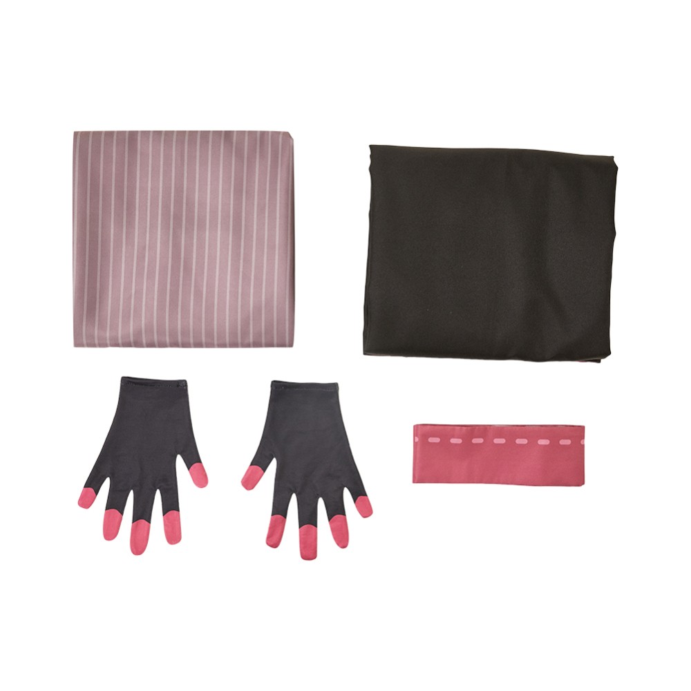 Hazbin Hotel Season 2 Alastor Black Kimono Cosplay Costume Halloween Carnival Outfit
