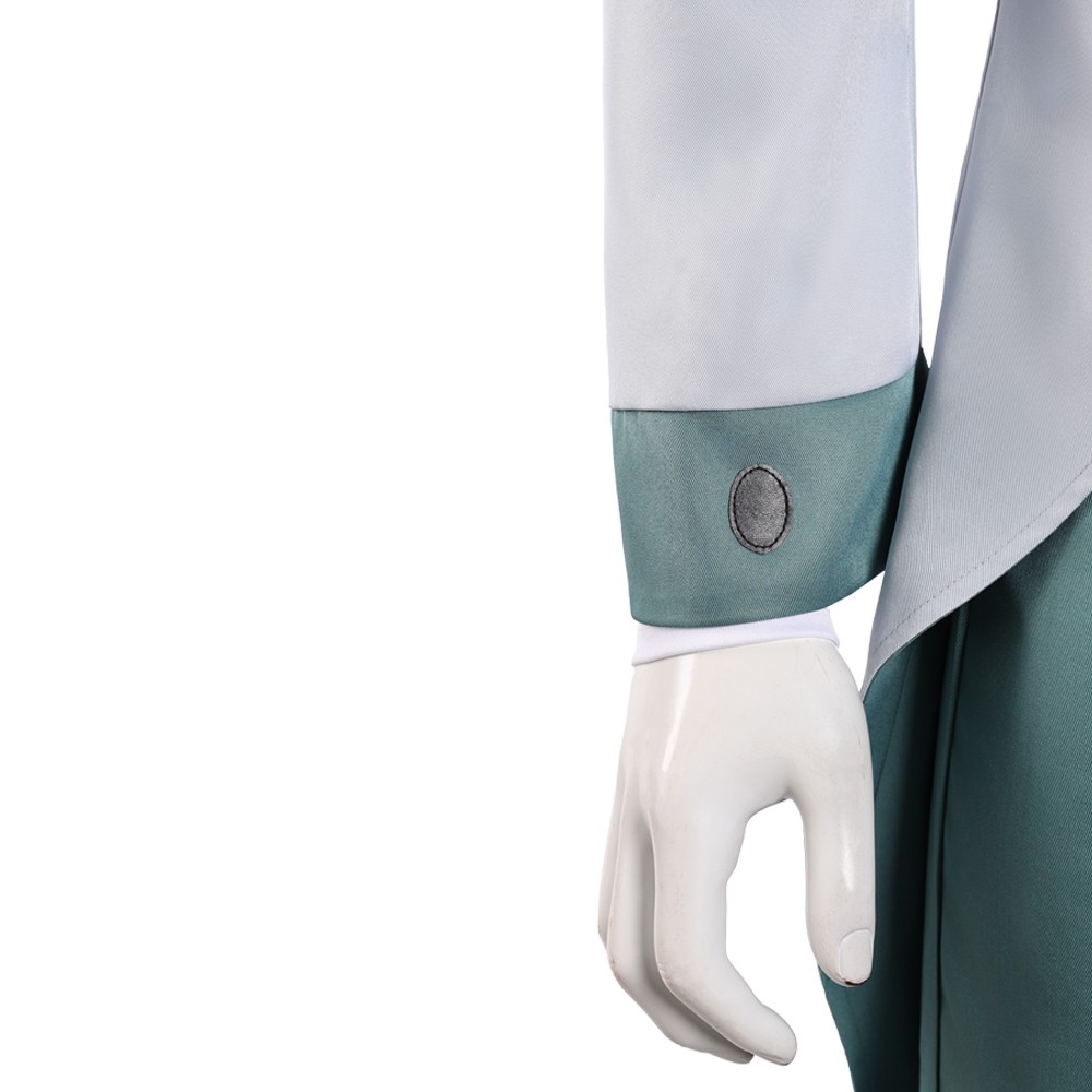 Hazbin Hotel Season 2 Vox Grey Suit Tailcoat Cosplay Costume Halloween Carnival Outfit