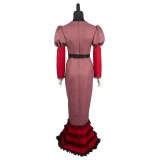 Hazbin Hotel Rosie Women Red Dress Suit Cosplay Costume Halloween Carnival Outfit