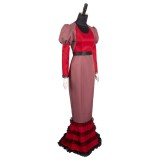 Hazbin Hotel Rosie Women Red Dress Suit Cosplay Costume Halloween Carnival Outfit