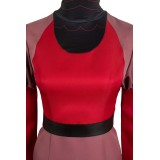 Hazbin Hotel Rosie Women Red Dress Suit Cosplay Costume Halloween Carnival Outfit