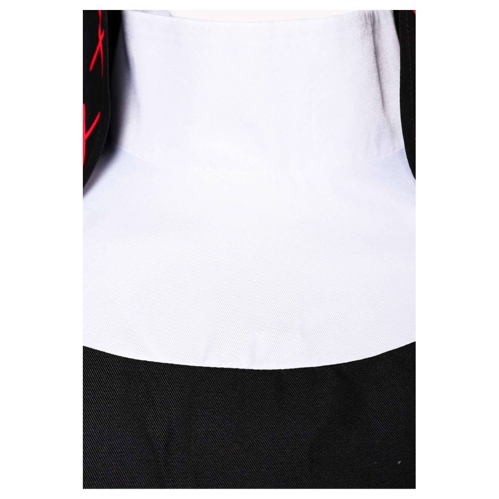 Hazbin Hotel Nun Alastor Dress With Hat Suit Cosplay Costume Halloween Carnival Outfit