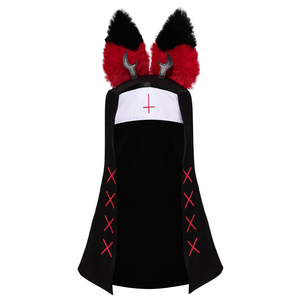 Hazbin Hotel Nun Alastor Hat Accessories Cosplay Costume Halloween Carnival
