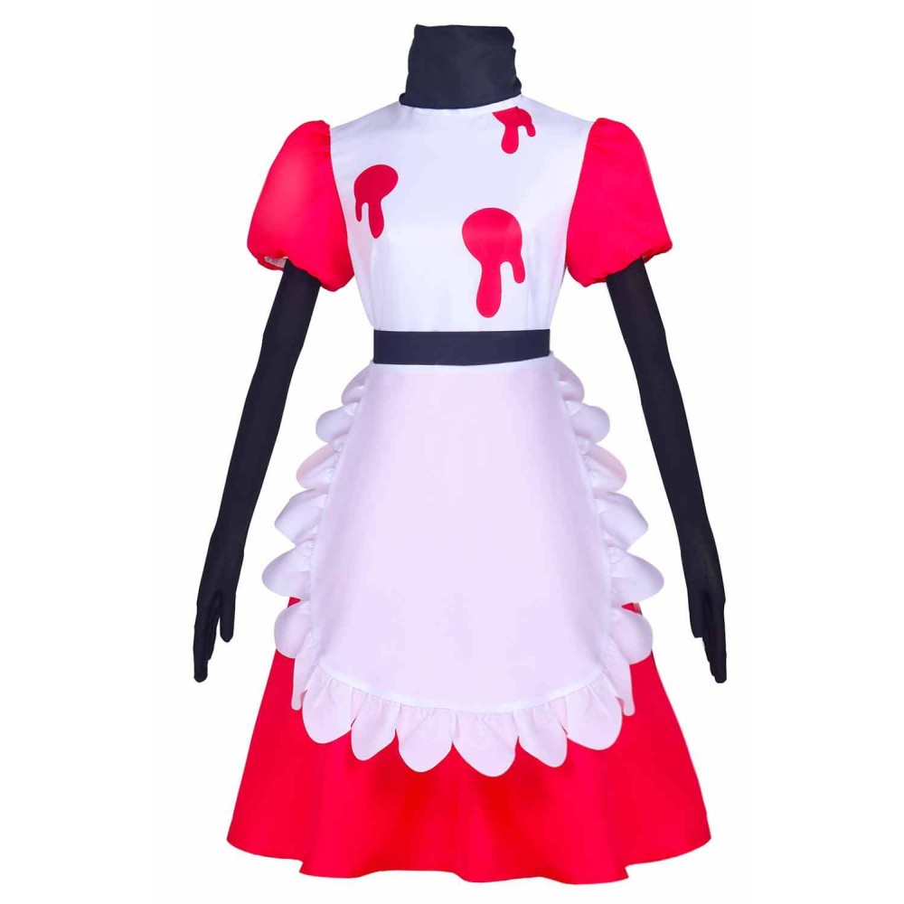 Hazbin Hotel Niffty Dress Full Set Suit Cosplay Costume Halloween Carnival Outfit