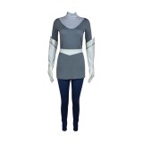 Hazbin Hotel Lute Suit Cosplay Costume Halloween Carnival Outfit