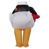 Hazbin Hotel Lucifer Rubber Duck Inflatable Suit Cosplay Costume Halloween Carnival Outfit