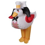 Hazbin Hotel Lucifer Rubber Duck Inflatable Suit Cosplay Costume Halloween Carnival Outfit