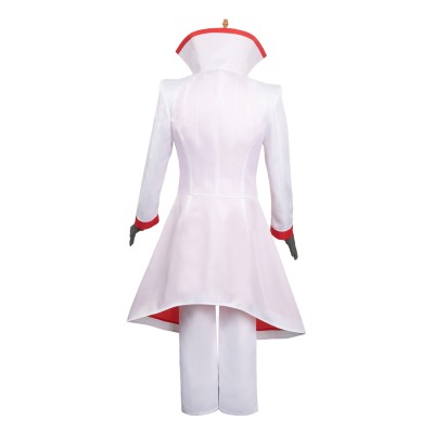 Hazbin Hotel Lucifer Morningstar Suit Cosplay Costume Halloween Carnival Outfit