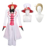 Hazbin Hotel Lucifer Morningstar Suit Cosplay Costume Halloween Carnival Outfit