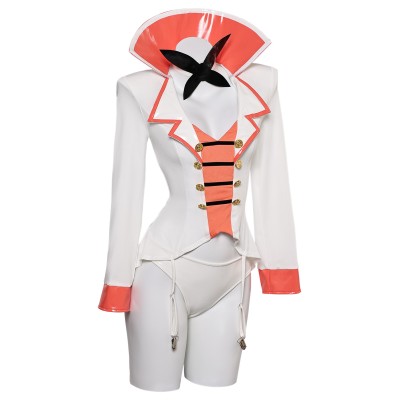 Hazbin Hotel Lucifer Morningstar Lingerie for Women Set Suit Cosplay Costume Halloween Carnival Outfit