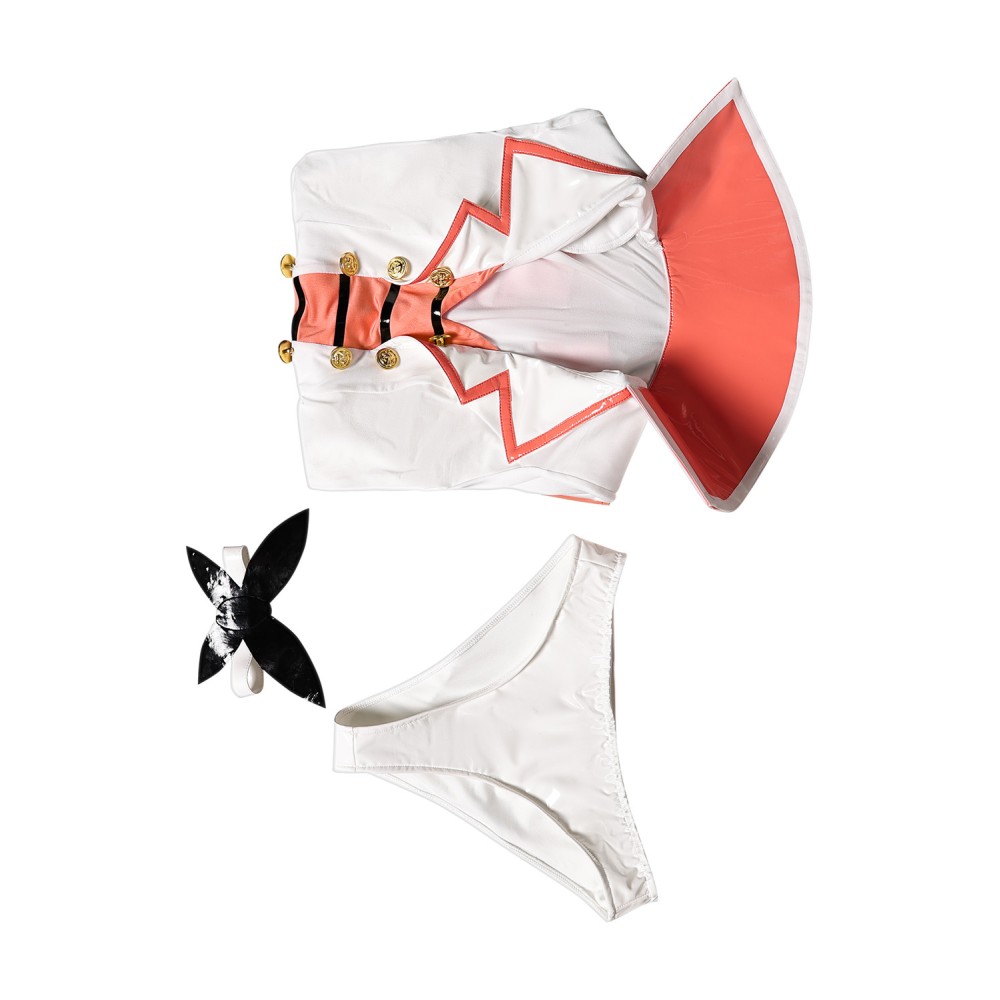 Hazbin Hotel Lucifer Morningstar Lingerie for Women Set Suit Cosplay Costume Halloween Carnival Outfit