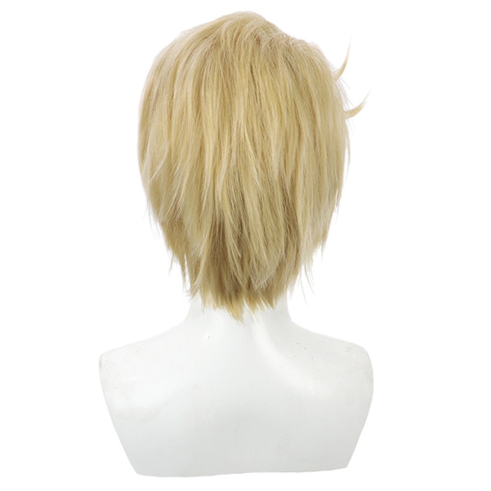 Hazbin Hotel Lucifer Morningstar Wig Heat Resistant Synthetic Hair Accessories Props Cosplay Costume Halloween Carnival