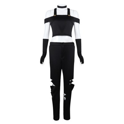 TV Hazbin Hotel 2024 Helluva Boss Millie With Tail Suit Cosplay Costume Halloween Carnival Outfit