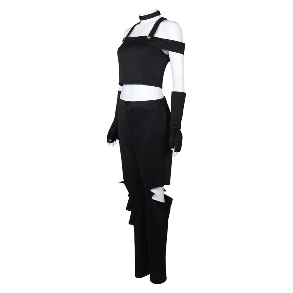 TV Hazbin Hotel 2024 Helluva Boss Millie With Tail Suit Cosplay Costume Halloween Carnival Outfit