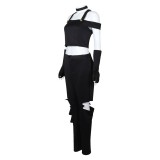 TV Hazbin Hotel 2024 Helluva Boss Millie With Tail Suit Cosplay Costume Halloween Carnival Outfit