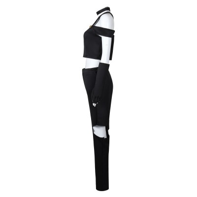 TV Hazbin Hotel 2024 Helluva Boss Millie With Tail Suit Cosplay Costume Halloween Carnival Outfit