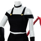 TV Hazbin Hotel 2024 Helluva Boss Millie With Tail Suit Cosplay Costume Halloween Carnival Outfit