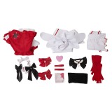 Hazbin Hotel Cherri Bomb Maid and Butler Cafe Maiden Dress Party Cosplay Costume Halloween Carnival