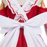 Hazbin Hotel Cherri Bomb Maid and Butler Cafe Maiden Dress Party Cosplay Costume Halloween Carnival