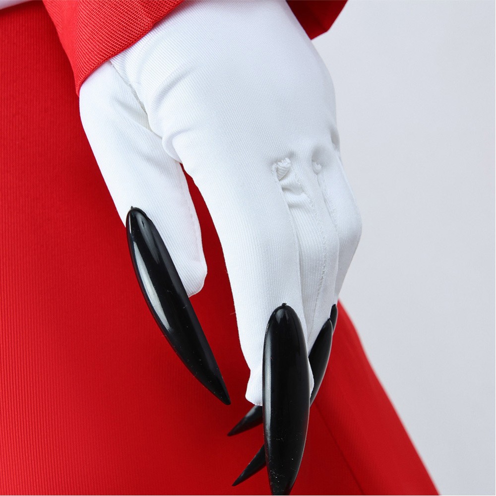 Hazbin Hotel Charlie Morningstar Women Red Cosplay Costume Halloween Carnival Outfit