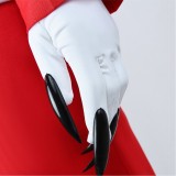 Hazbin Hotel Charlie Morningstar Women Red Cosplay Costume Halloween Carnival Outfit